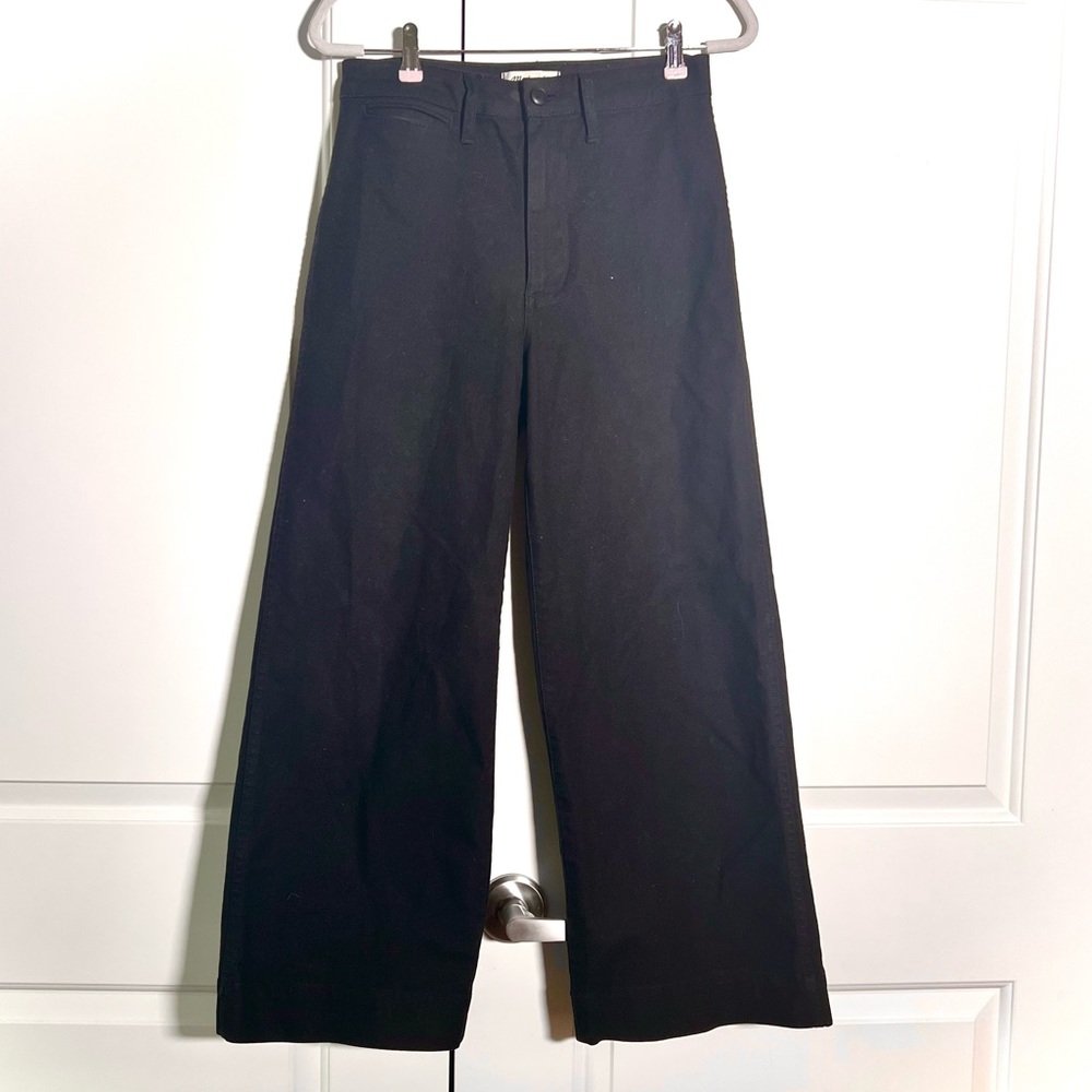 Madewell Emmett Wide Leg Crop Pants